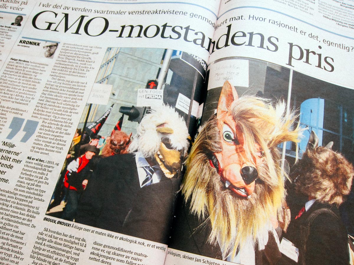 Kronikk Klassekampen 12. desember 2015